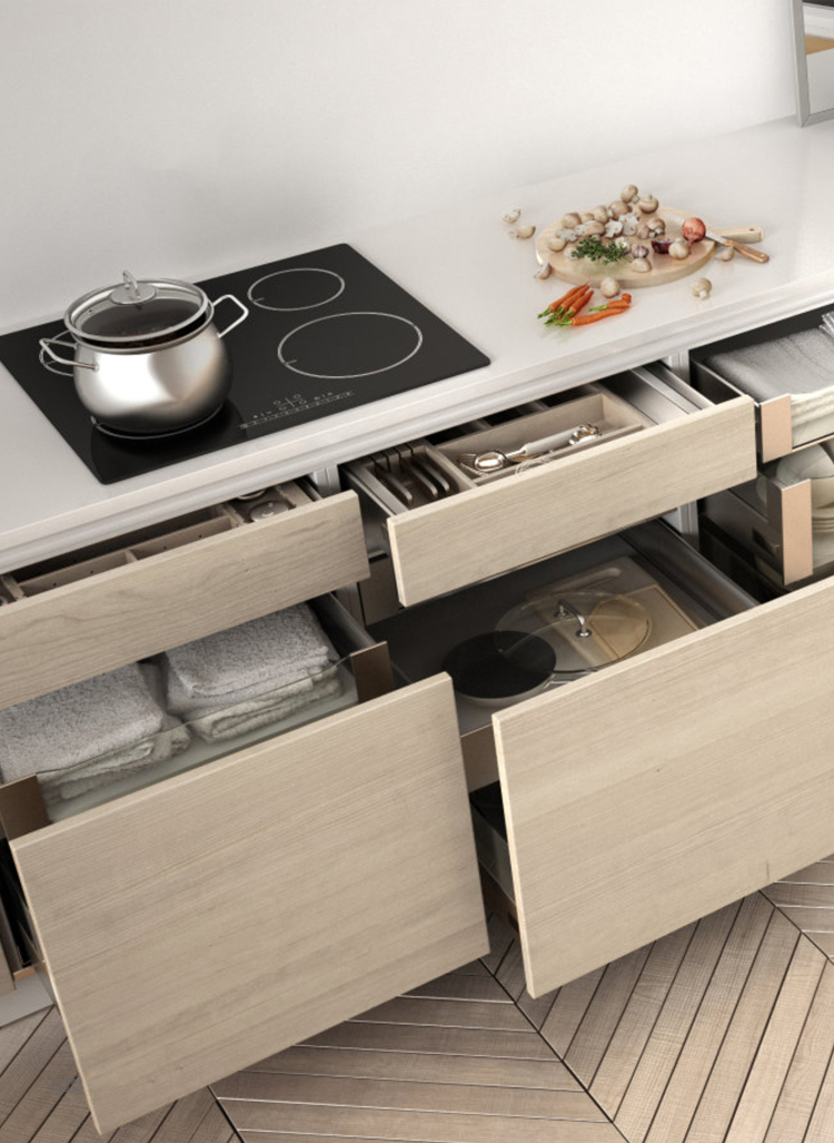Kitchen rails