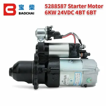 6BT Diesel Engine Permanent Magnet Starter Motor Spare Part 5288587