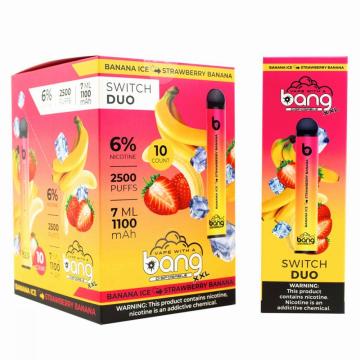 최고 판매 일회용 vape bang switch duo 2500