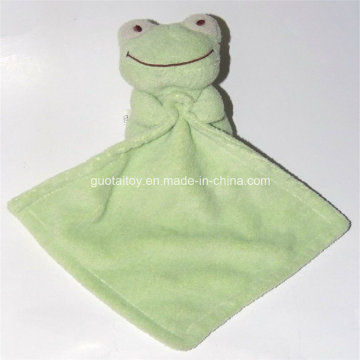 Green Frog Plush Animal Blanket for Baby