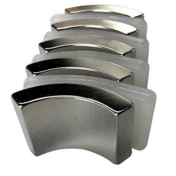 ARC Neodymium N35sh Magnet Permanen yang Disesuaikan untuk Motor