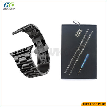 For apple watch band stainless steel watch strap Low MOQ Good price Large stock Wholesale
