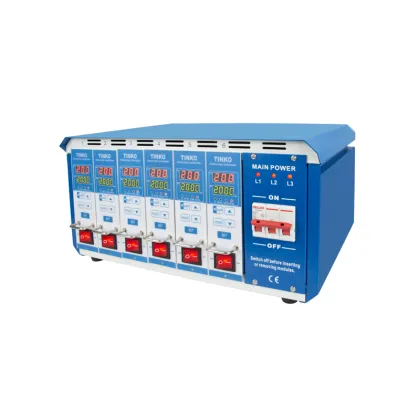 YUDO HRTC Hot Runner System 6 Zone 220V Temperature Controller