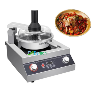 Chef Automatic Cooking Machine: Kitchen Stir Fryer Robot for Fried Rice and Wok