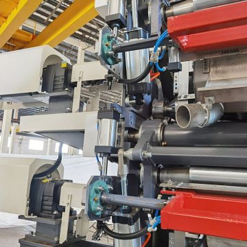 High Speed Corrugated Production Line Glue Applying Machine