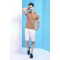 Camisas de golfe de moda impressas masculinas