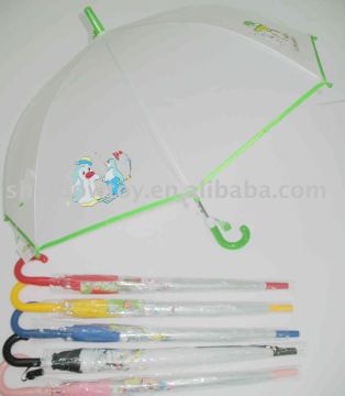 disposable POE umbrella /child umbrella