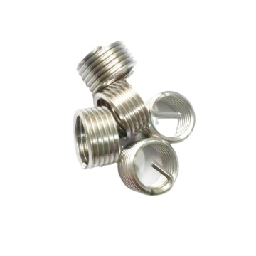 SS304 High Quality Steel Stainless Steel Tapping Inserts Nuts M6 M8 M10 Thread Inserts Machine Metric M3 M2.5 Thread Fasteners