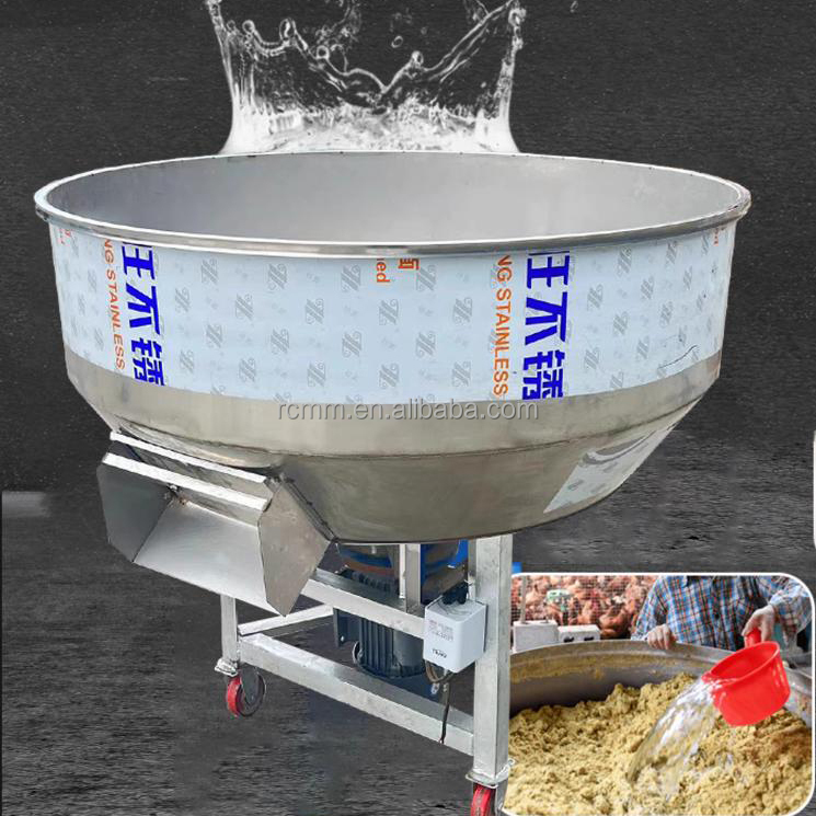 High Efficiency Mobile Stainless Steel Mixer Seed Coating Machine for Animal Feed - Best Price in Agricultural Equipment