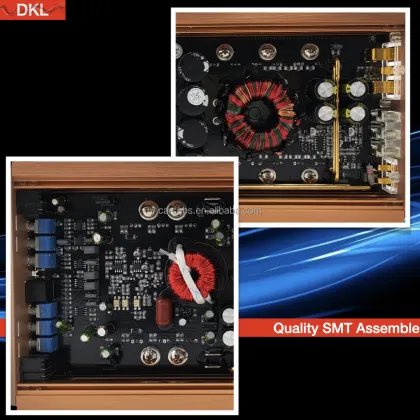 1200W RMS/2400W Peak Car Stereo Mono Amplifier - Strong Bass Subwoofer Amplifier Class D Monoblock 1ohm