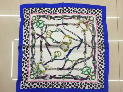 2017 100% silk women beautiful scarf