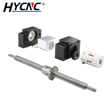 High Quality CNC Machine SFU1605 SFU1610 SFU2005 CNC Ball Screw with Screw Nut BK BF Coupling