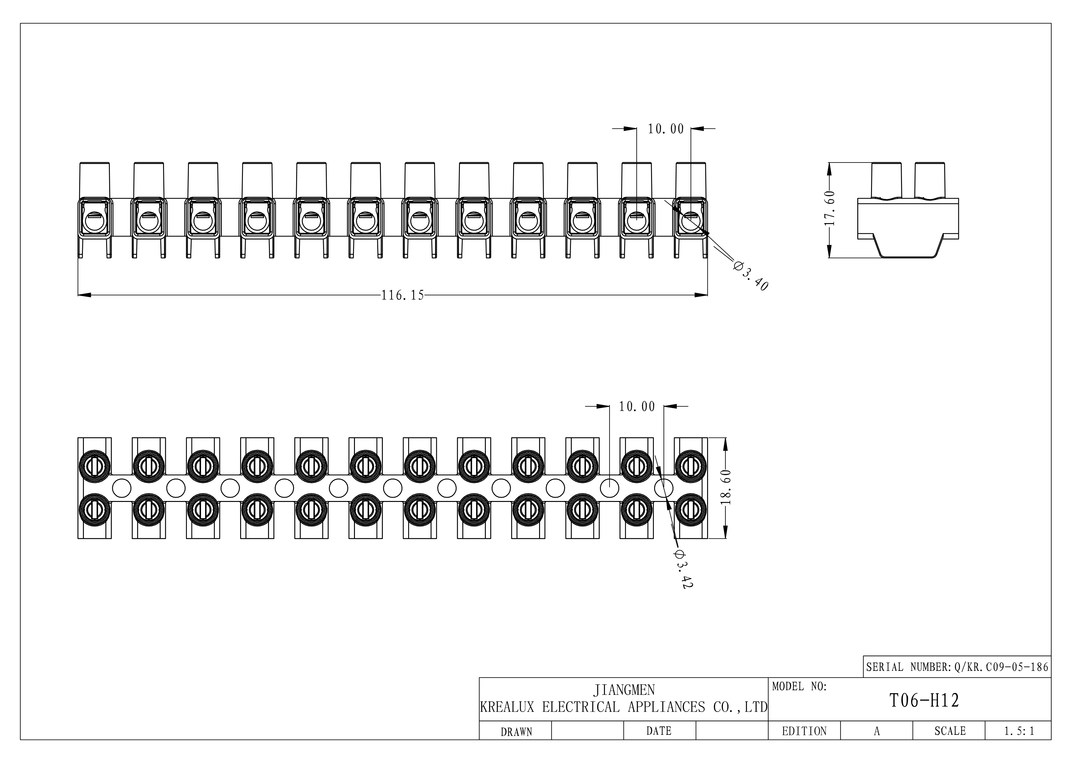 Beleks UL94V-0 Terminal Blocks