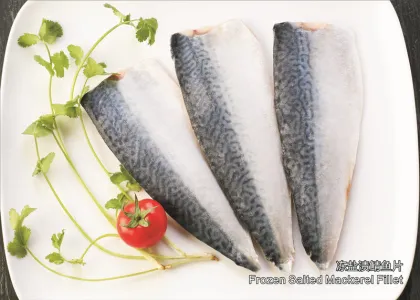 Chinese Seafood Frozen Fish Mackerel Fillets For Market