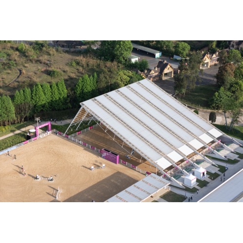 Heat Reflective PVC Roofing & Cladding Panels for Equestrian Centers