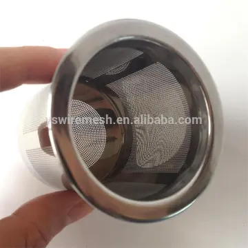YS Factory Fine Mesh Stainless Steel Tea Strainer herbal tea Infuser Chinese Kungfu Tea Leaf Funnel Filter herbal tea Infuser