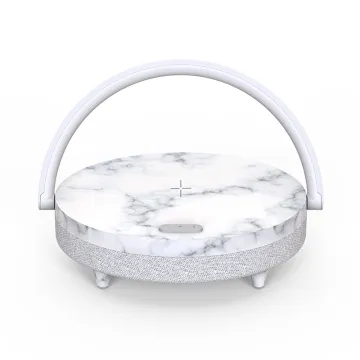 Multifunctional Touch Bedside Wireless Charger with Audio Music and Night Light