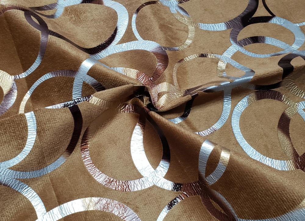 Foil Velvet Fabric Upholstery
