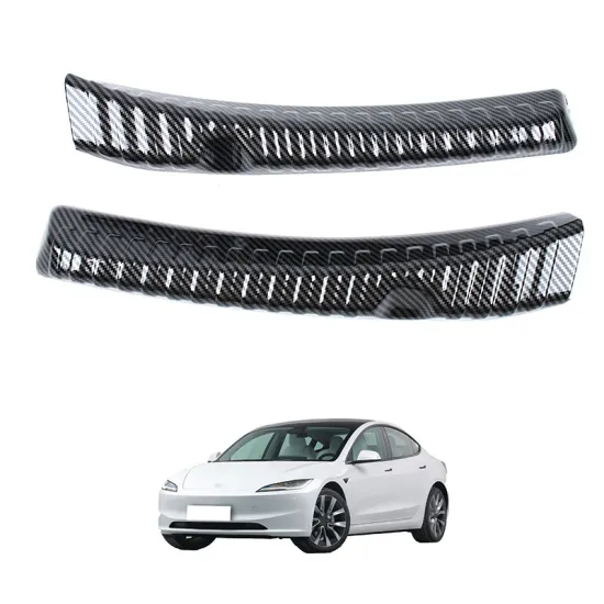 OEM ABS Carbon Fiber Exterior Accessories for 2023 Tesla Model 3 Highland Rear Guard