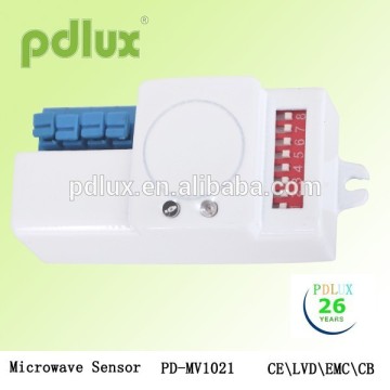 New PD-MV1021 220-240V/AC 5.8GHz Microwave Sensor Switch