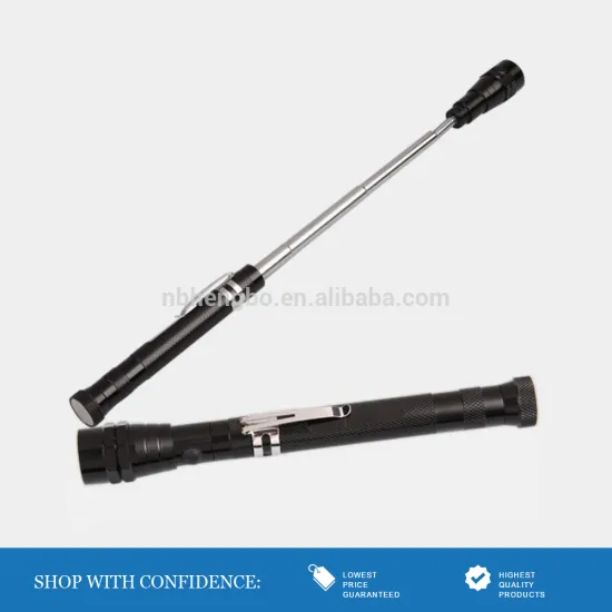 Magnetic Flexible Led Flashlight Telescopic Telescoping Work Light