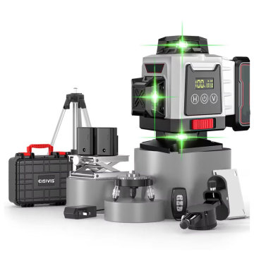Cisivis 12/16 Line 3/4D Green Laser Level
