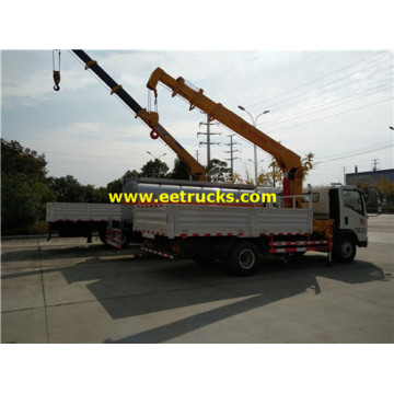 HOWO 4ton Truck Mounted Articulating Cranes