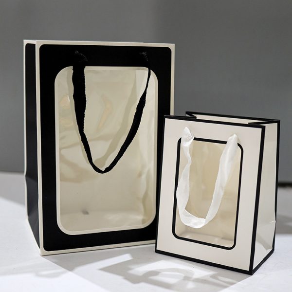 Custom Printing Stand Up Ziplock Clear Window Bag