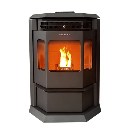 110-220V Indoor Pellet Stove Fireplace Insert for Living Room