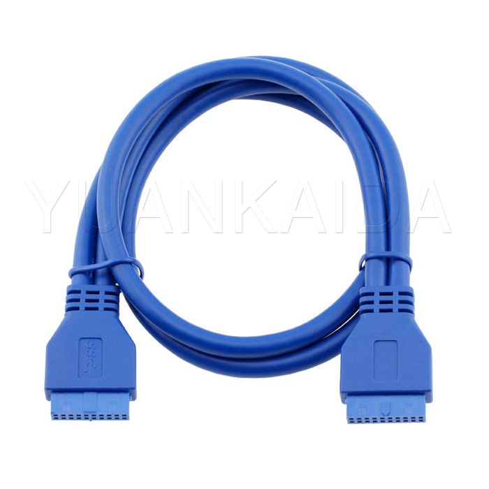 USB 3.0 20-Pin Female/female Cable
