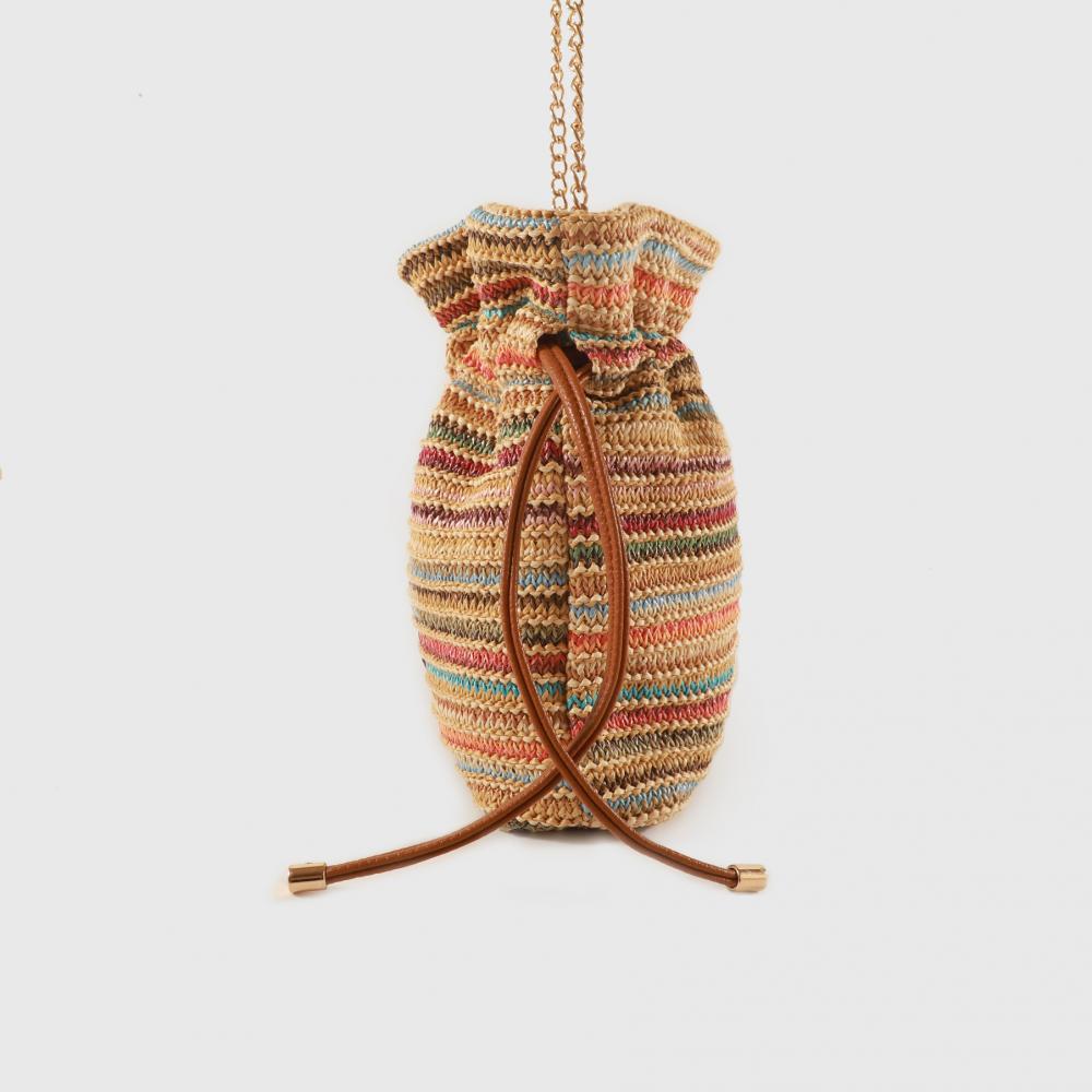 beautiful straw string bags