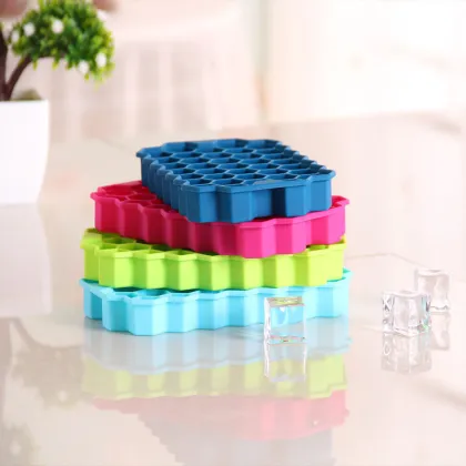 Honeycomb Ice Freezer 37 cavities Silicone Ice Jelly Tray