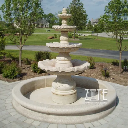 Garden Decoration grand marble fountains