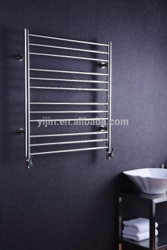 Straight Stainless Steel Hot Water Heated Towel Rail Chromed Heated Towel Rack Warmer Towel Radiator