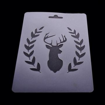 Custom Plastic Face Stencil Painting: Create Unique Designs with Precision Tools
