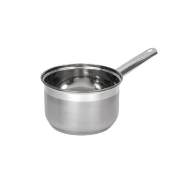 Horno de acero inoxidable stock stock cocina cacerola con tapa de vidrio