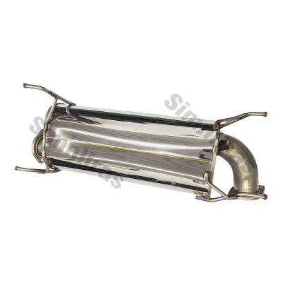 Exhaust cat back SUS304 stainless steel 2024 TOYOTA LAND VRUISER
