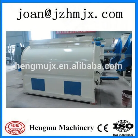 Stainless steel chicken feed mixer used for pellet crumbler roller