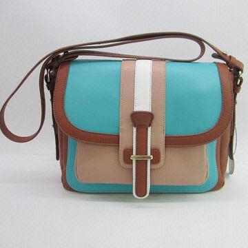 Wholesale Colorful Synthetic Leather Ladies' Handbag, ODM/OEM Orders Welcomed