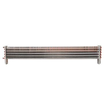 Copper tube aluminum fin condenser evaporator for freezer