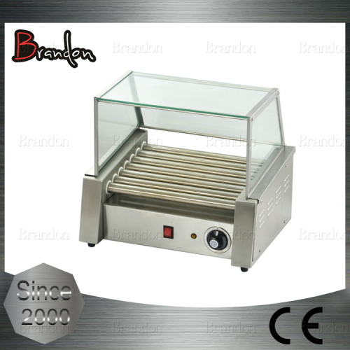 Glass window automatic hot dog machine for sale