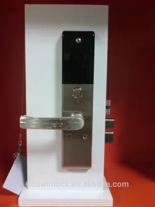 Electronic remote sliding door lock residential main gate lock