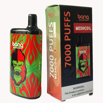 Original Bang Mesh Coil 7000 puffs Disposable Pod