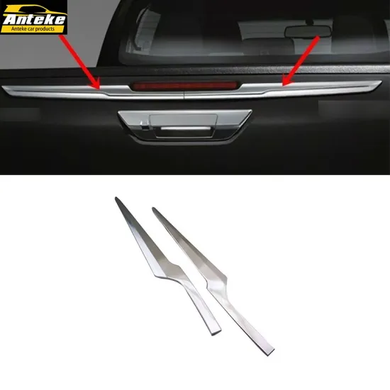 OEM Car ABS Carbon Fiber Chrome Rear Trim Strip for Toyota Hilux
