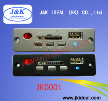 JK0001 SD FM Music mp3 card aidio PCBA