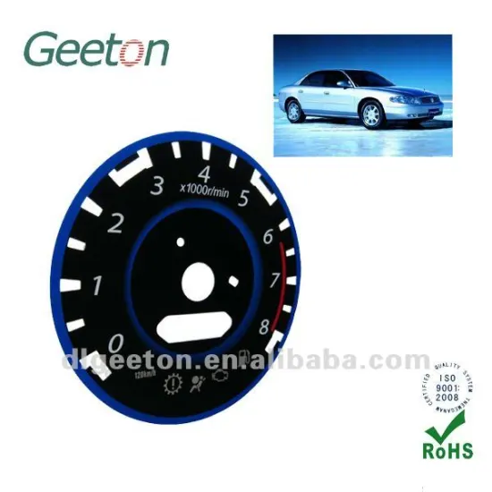 3D Good Light Transmission Car Dial Speedometer
