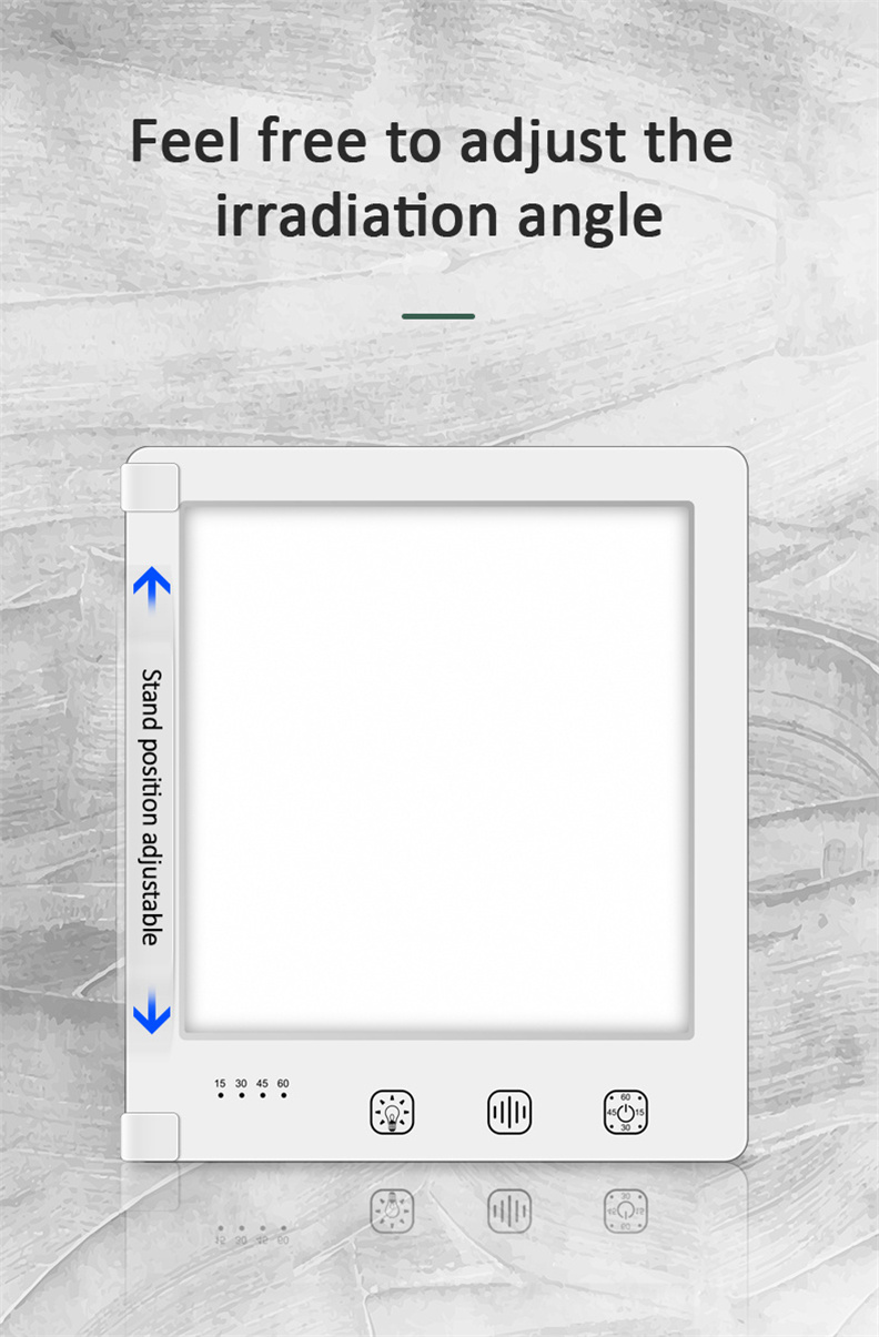 العلاج الخفيف المحزن يحاكي مصباح علاج ضوء النهار الطبيعي