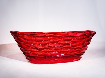 Transparent Biyao Crystal Bathtub Blue Red Hotel Bathtub