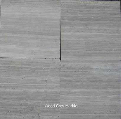 Discount Design Wood Grey Marble Tile for Floor, Bathroom