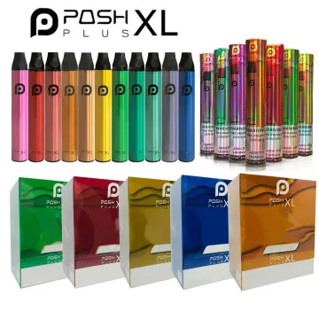 ई-सिगरेट 650mAh पॉश प्लस एक्सएल पॉड डिस्पोजेबल वप